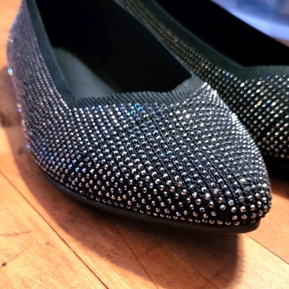 Torrid Rhinestone Ballet Flats 7WW - Picture 9 of 11